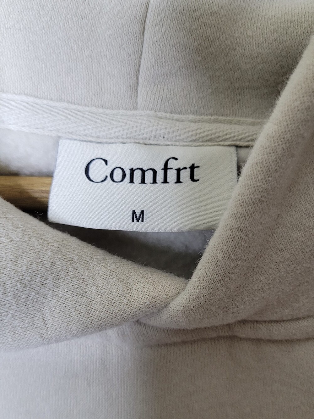 Comfrt Tranquil Hoodie In Cement Size M - Picture 9 of 10